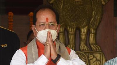 Bihar speaker Vijay Kumar Sinha (HT Photo)