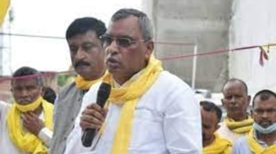 SBSP Om Prakash Rajbhar (HT file) SBSP Om Prakash Rajbhar (HT file)