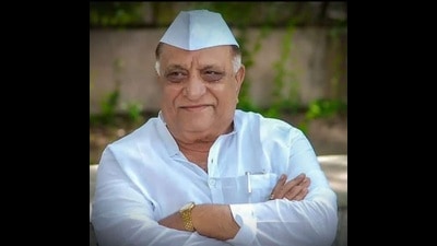 Former Maharashtra minister Shankarrao Kolhe passed away in Nashik on Wednesday. (HT PHOTO)