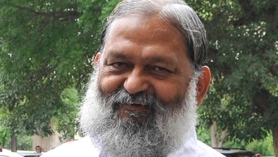 Haryana minister Anil Vij. (HT File) Haryana minister Anil Vij. (HT File)