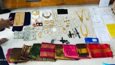 Raids were conducted across 75 locations, belonging to 18 government employees in various departments in Karnataka. Illegal assets found in water tanks, drums and discarded cars Raids were conducted across 75 locations, belonging to 18 government employees in various departments in Karnataka. Illegal assets found in water tanks, drums and discarded cars