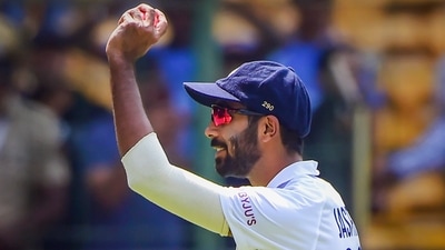 Jasprit Bumrah after taking five wickets on Day 2 of 2nd Test between India and Sri Lanka, (PTI) Jasprit Bumrah after taking five wickets on Day 2 of 2nd Test between India and Sri Lanka, (PTI)
