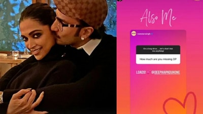 Ranveer Singh answered some questions about his wife Deepika Padukone. Ranveer Singh answered some questions about his wife Deepika Padukone.