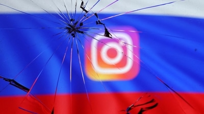 Russian state communications regulator Roskomnadzor blocked access to Instagram from Monday. (REUTERS)