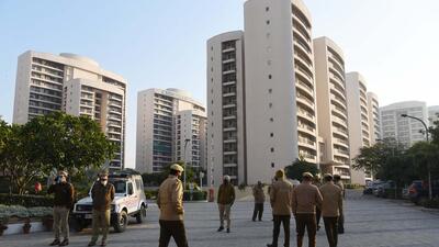Two women died in Chintels Paradiso in Gurugram’s Sector 109 after multiple floors in Tower D collapsed in February (Vipin Kumar /HT File Photo) Two women died in Chintels Paradiso in Gurugram’s Sector 109 after multiple floors in Tower D collapsed in February (Vipin Kumar /HT File Photo)