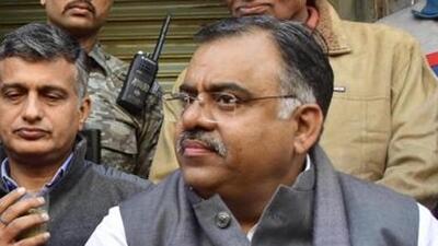 BJP national general secretary Tarun Chugh said AAP has set another example of misuse of state money by spending a huge amount on advertisements and making the CM’s oath-taking function so demonstrative. (HT File Photo)