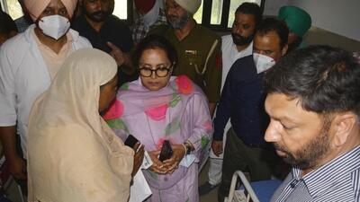 Newly elected AAP MLAs have been inspecting schools and hospitals across Punjab. (HT Photo) Newly elected AAP MLAs have been inspecting schools and hospitals across Punjab. (HT Photo)