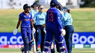India collapsed for a meagre 134.&nbsp; (Getty)