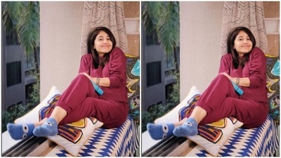 Another day, another fitness routine from Shweta Tripathi’s gym (Instagram/@battatawada)