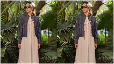 In a messy ponytail and tinted shades, Diana posed for sunkissed pictures. (Instagram/@dianapenty)