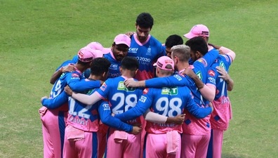 Rajasthan Royals team during IPL 2021. (IPL) Rajasthan Royals team during IPL 2021. (IPL)