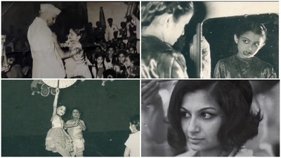 Saba Ali Khan has shared pictures from her mother Sharmila Tagore's childhood.