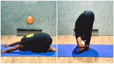 Check out 5 yoga asanas that will help you sleep better, maintain healthy weight: Watch video inside Check out 5 yoga asanas that will help you sleep better, maintain healthy weight: Watch video inside
