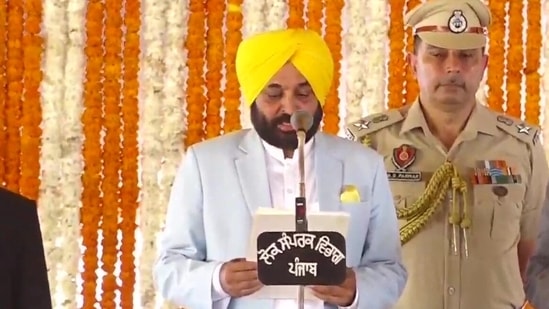 Punjab CM Bhagwant Mann.