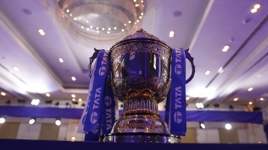 IPL 2022 trophy.(IPL)