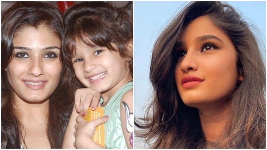 Xxx Video Raveena Tandon Heroin Ka Bf - Raveena Tandon's daughter Rasha looks like her twin in latest pics |  Bollywood - Hindustan Times