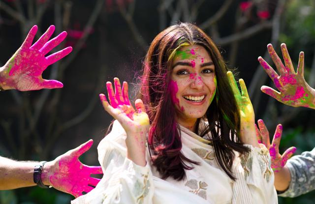 Mrunal Thakur: We make puranpolis at home on Holi
