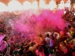 While 'Holika Dahan' is being observed on Thursday, 'Dhulivandan' and 'Rangpanchami' - during which people apply colours on each other - will be celebrated on March 18 and 22, respectively. (Representational image)