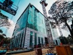 Bengaluru: A seven-story building constructed within the span of 45 days by the Defence Research and Development Organisation (DRDO).(ANI ) Bengaluru: A seven-story building constructed within the span of 45 days by the Defence Research and Development Organisation (DRDO).(ANI )