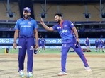 Mumbai Indians captain Rohit Sharma with Delhi Capitals skipper Rishabh Pant(IPL) Mumbai Indians captain Rohit Sharma with Delhi Capitals skipper Rishabh Pant(IPL)