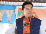 Former Manipur minister Thongam Biswajit Singh Former Manipur minister Thongam Biswajit Singh