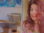 Twinkle Khanna has shared a video to show a glimpse of her morning routine. 