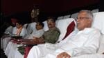 Chhattisgarh chief minister Bhupesh Baghel regretted that opposition leaders including those from the BJP in Chhattisgarh didn’t join him to watch the film, The Kashmir Files. (Twitter/ChhattisgarhCMO)