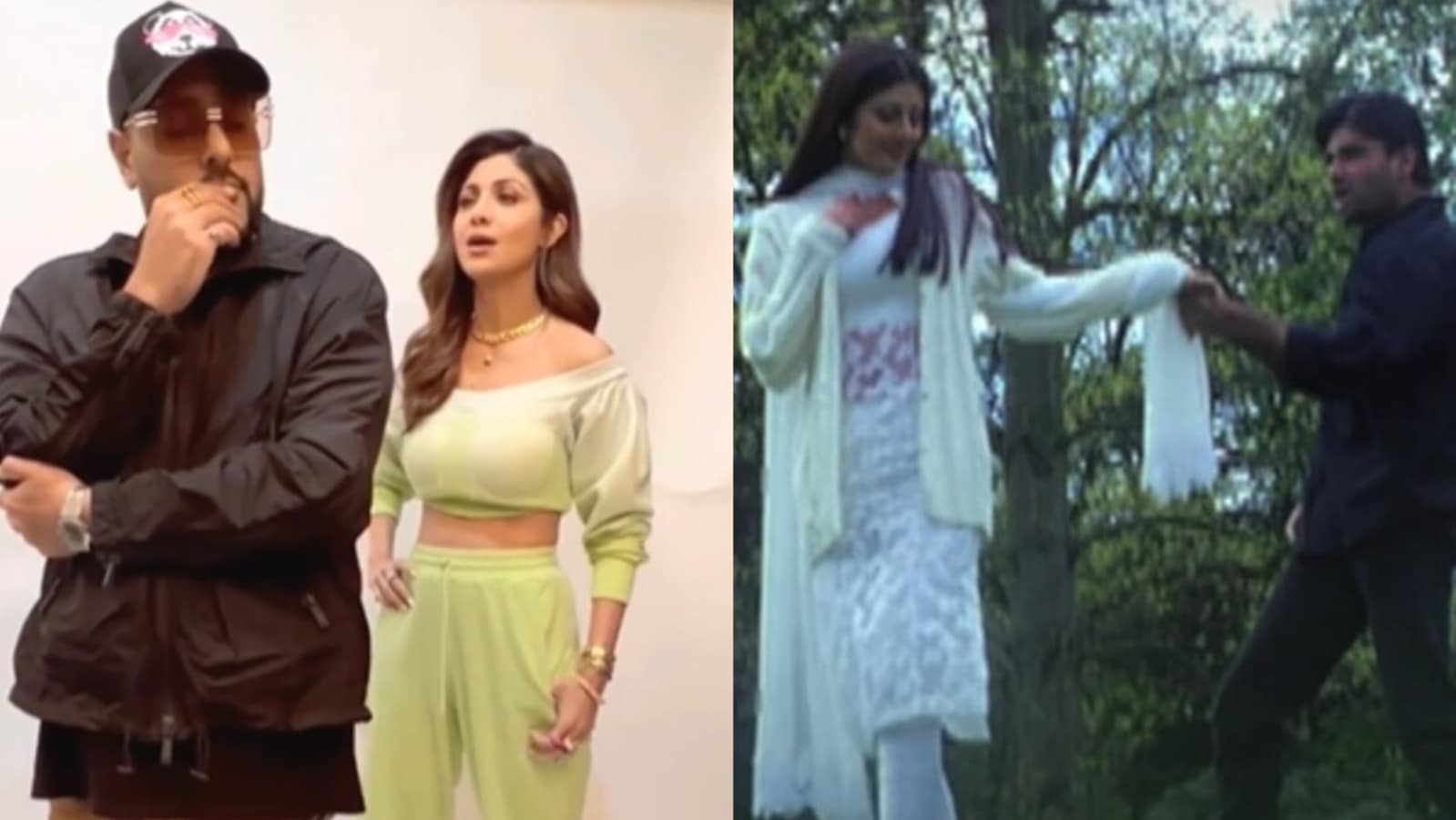 Badshah, Shilpa recreate a scene from her film Dhadkan with a funny twist.  Watch - Hindustan Times