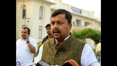 Bihar road construction minister Nitin Navin (Santosh Kumar/HT Photo) Bihar road construction minister Nitin Navin (Santosh Kumar/HT Photo)