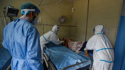 During the recent wave of the omicron variant of Covid-19, an omicron isolation centre was started at the hospital, where patients testing positive upon arrival from foreign countries were admitted. (Picture for representation only/HT Archive) During the recent wave of the omicron variant of Covid-19, an omicron isolation centre was started at the hospital, where patients testing positive upon arrival from foreign countries were admitted. (Picture for representation only/HT Archive)