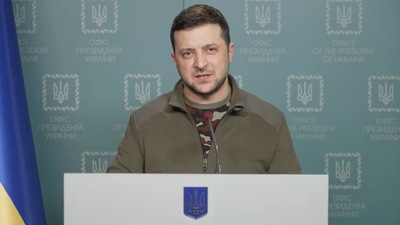 Ukrainian President Volodymyr Zelenskyy. (AP)