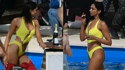 Deepika Padukone shooting for Pathaan in Spain. Deepika Padukone shooting for Pathaan in Spain.