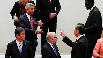 External Affairs Minister S Jaishankar and Chinese Foreign Minister Wang Yi. External Affairs Minister S Jaishankar and Chinese Foreign Minister Wang Yi.