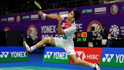 World Championships bronze medallist Lakshya Sen (PTI) World Championships bronze medallist Lakshya Sen (PTI)