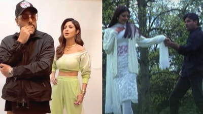 Badshah and Shilpa Shetty perform a scene from Dhadkan.