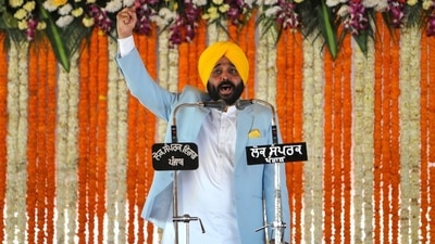 A day after swearing-in as the Chief Minister of Punjab, Bhagwant Mann is expected to make a big announcement today on promises made during the run-up to the Assembly election. (HT Photo/Ravi Kumar) A day after swearing-in as the Chief Minister of Punjab, Bhagwant Mann is expected to make a big announcement today on promises made during the run-up to the Assembly election. (HT Photo/Ravi Kumar)