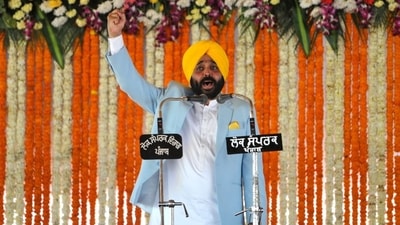 Chief Minister of Punjab Bhagwant Mann. (HT Photo/Ravi Kumar) Chief Minister of Punjab Bhagwant Mann. (HT Photo/Ravi Kumar)