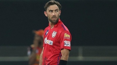 Glenn Maxwell (Kings XI Punjab/Twitter) Glenn Maxwell (Kings XI Punjab/Twitter)