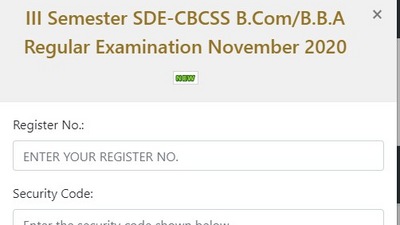 Calicut University results: Students who appeared in these exams can check their results at the official website of the university at uoc.ac.in. ( uoc.ac.in)