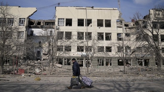 The 38-year-old had never thought of leaving the port city of more than 400,000 on the Sea of Azov. (Bloombeg)