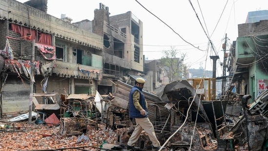 The Delhi riots of 2020.