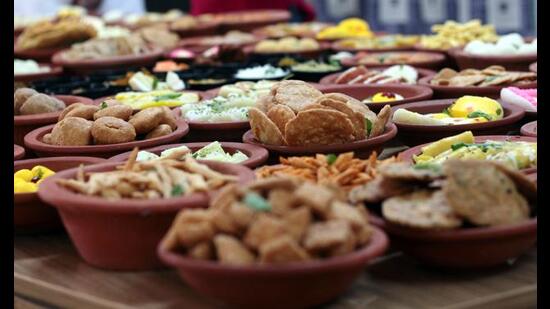 On Holi, ISKCON prepares more than 1000 food items. (Photo: ShivamSaxena/HT )