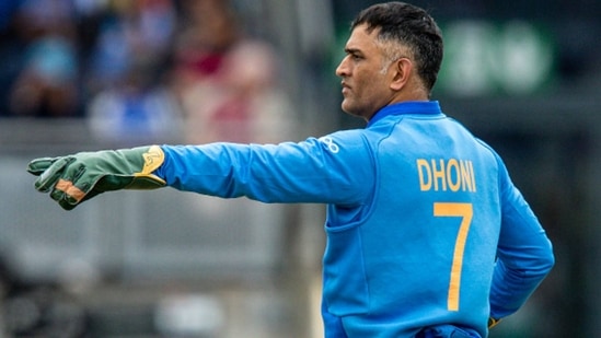 Dhoni on sale indian jersey