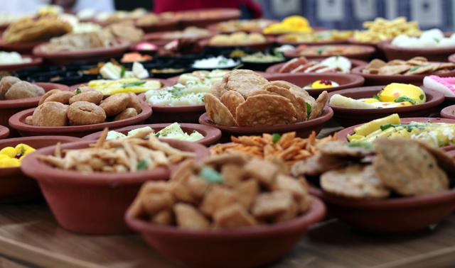 On Holi, ISKCON prepares more than 1000 food items. (Photo: ShivamSaxena/HT )