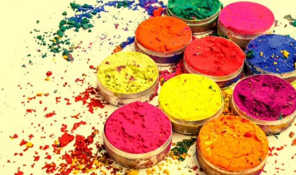 Experts say that exposure to harmful substances in holi colours like heavy metals, chemicals and pesticides can have a devastating impact on your skin, eyes and respiratory system. (Pinterest) Experts say that exposure to harmful substances in holi colours like heavy metals, chemicals and pesticides can have a devastating impact on your skin, eyes and respiratory system. (Pinterest)