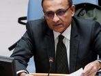 TS Tirumurti, India's Ambassador to the UN, spoke on the Ukraine ops. (Reuters File Photo)(HT_PRINT) TS Tirumurti, India's Ambassador to the UN, spoke on the Ukraine ops. (Reuters File Photo)(HT_PRINT)