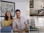 Neha Dhupia and Angad Bedi live in their house with their two kids.