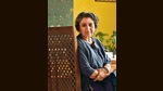 Shree plays with words and form in her novel about an 80-year-old Indian woman who steps back into her pre-Partition past. ‘Why must a book be easy to read? Often language is treated as just the carrier of ideas, of the story. For me, language has its own presence and independent personality,’ she says. (Sanjeev Verma / HT Photo) Shree plays with words and form in her novel about an 80-year-old Indian woman who steps back into her pre-Partition past. ‘Why must a book be easy to read? Often language is treated as just the carrier of ideas, of the story. For me, language has its own presence and independent personality,’ she says. (Sanjeev Verma / HT Photo)