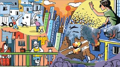 During the two years of the pandemic, home has also been a place where we took cover, laid low and sought refuge. (HT) During the two years of the pandemic, home has also been a place where we took cover, laid low and sought refuge. (HT)