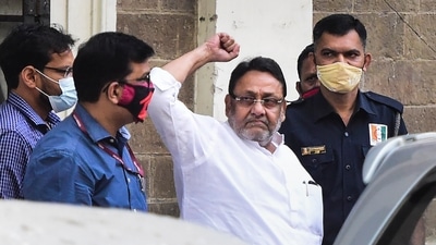 NCP leader and Maharashtra Minister Nawab Malik. (PTI)